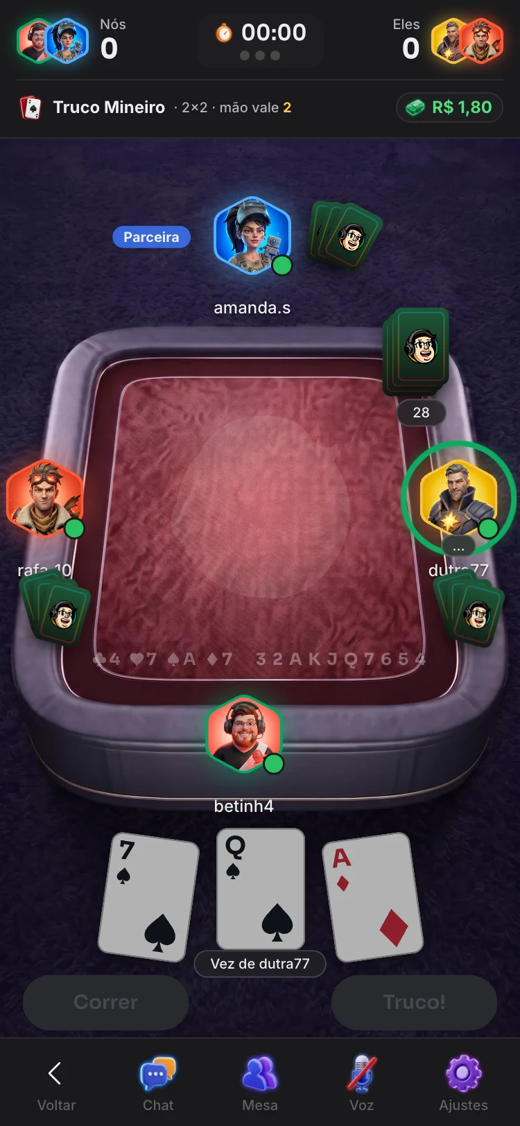 Partida de Truco