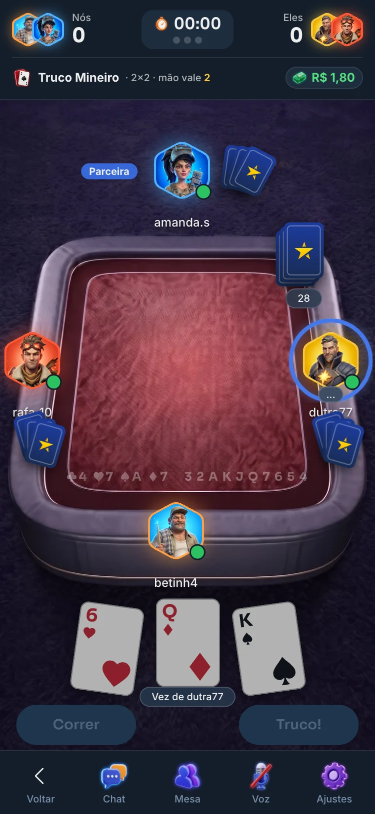 Partida de Truco